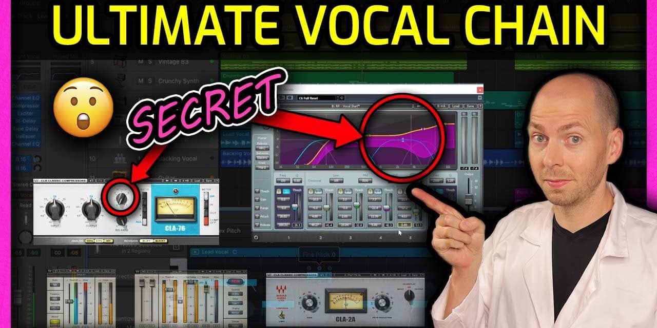 Waves Vocal Plugin Chain That Always Works | How To Mix Vocals