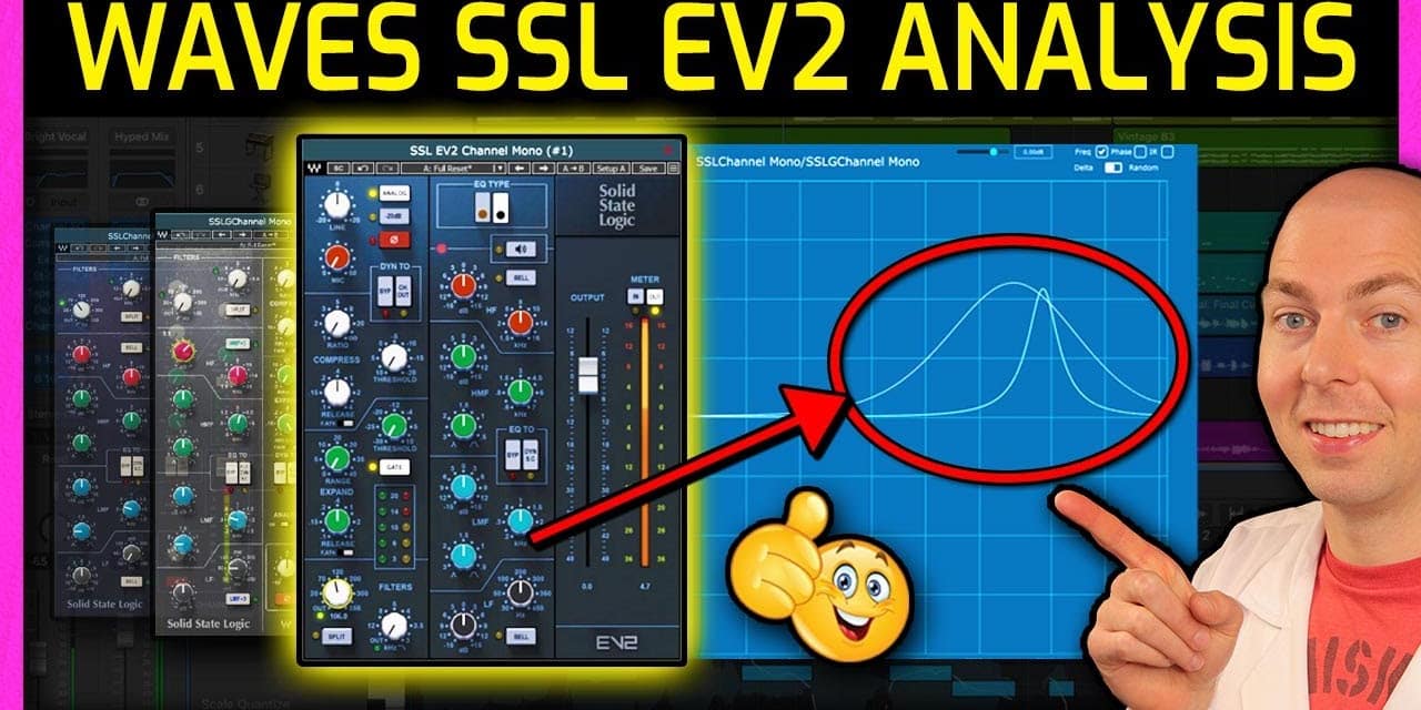 Waves EV2 Plugin vs Waves SSL E-Channel vs G-Channel | NEW Features, Demo, Review