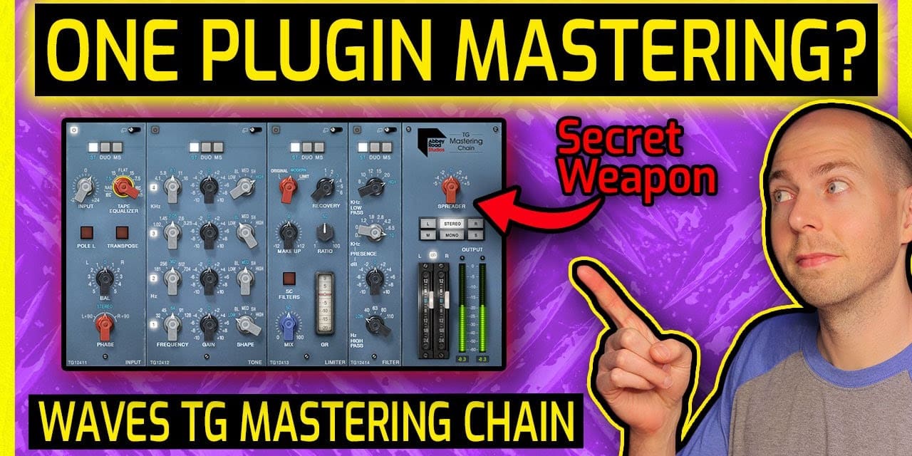 Mastering Metal & Hard Rock With 1 Plugin | Waves TG Mastering Chain