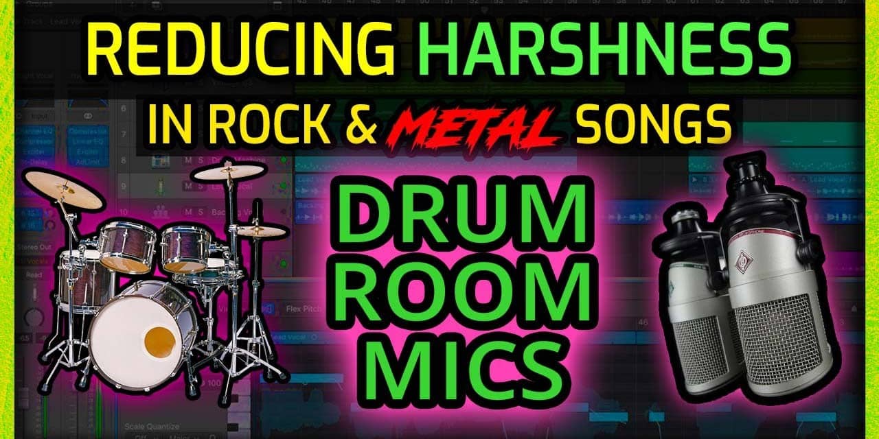 How to EQ and Mix Drum ROOM Mics for Massive Metal & Rock Drums